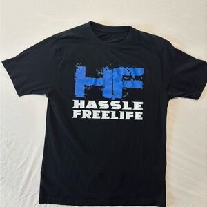 Black and Blue Men's T-Shirt